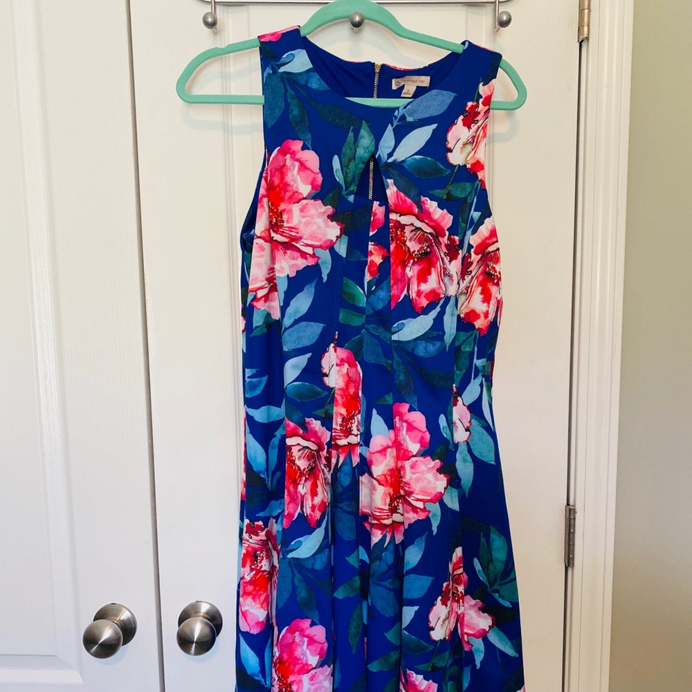 Floral cocktail dress